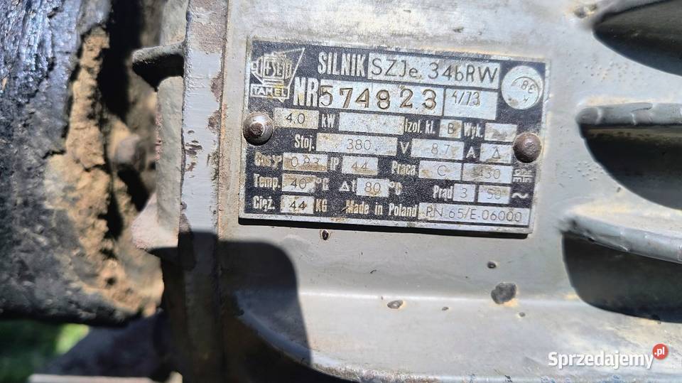 Silnik elektryczny 4 kW Stryszów