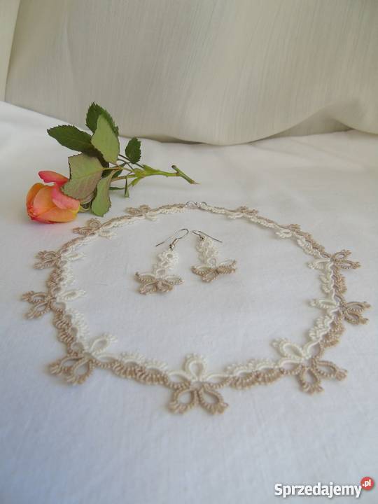 Biżuteria Frywolitkowa małopolskie Wiśniowa