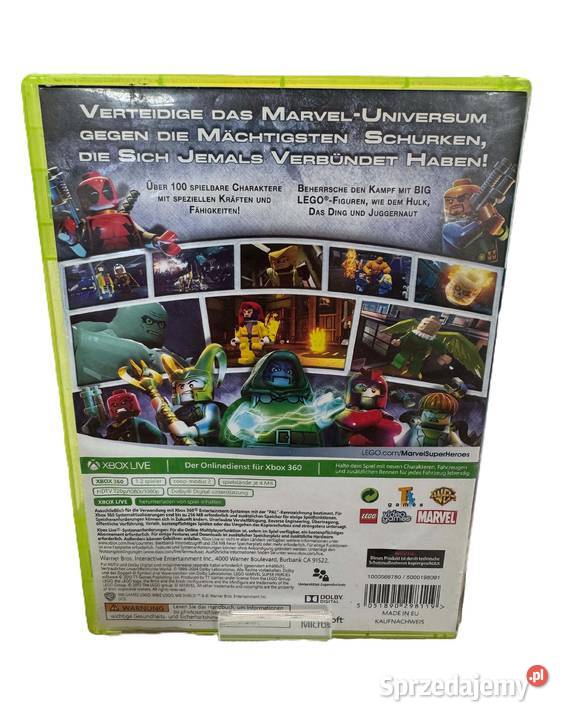 Gra LEGO Marvel Super Heroes Xbox 360 Gry na konsole warmińsko-mazurskie Elbląg