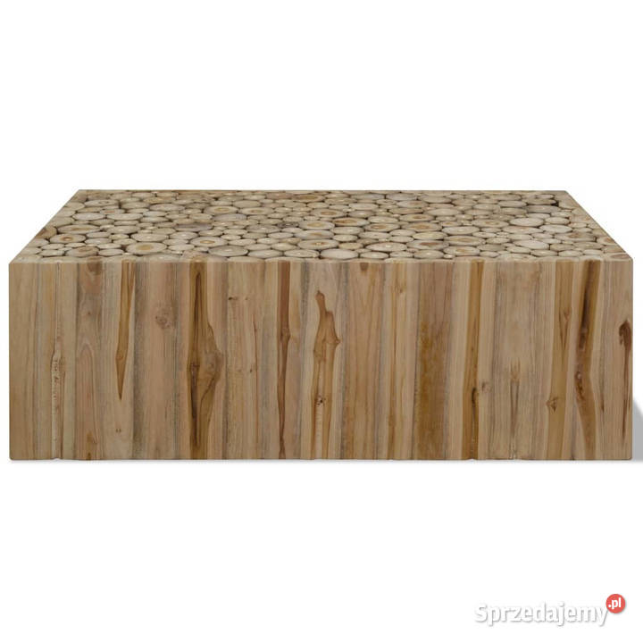 Stolik kawowy z drewna tekowego 90 x 50 x 30 Stoły mazowieckie
