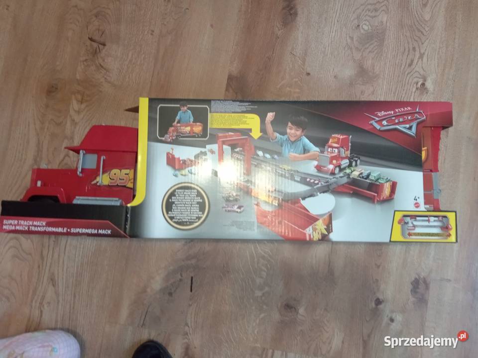 Mattel CARS Mega Transporter MANIEK FPK72 świętokrzyskie Ostrowiec Świętokrzyski