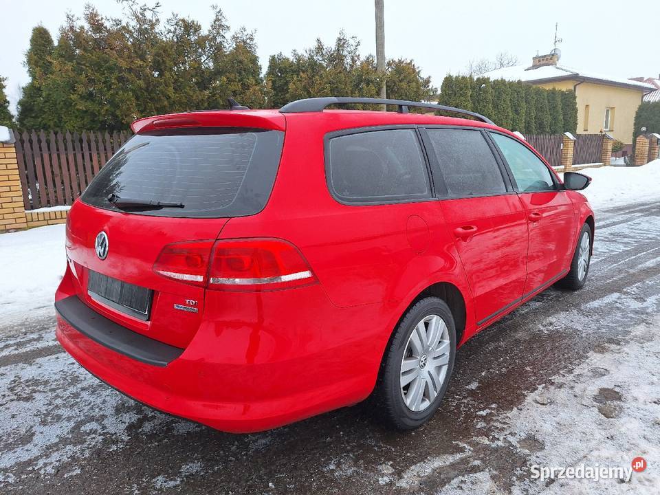 VOLKSWAGEN PASSAT B7 16 TDI KOMBI 2011 R Biała Podlaska