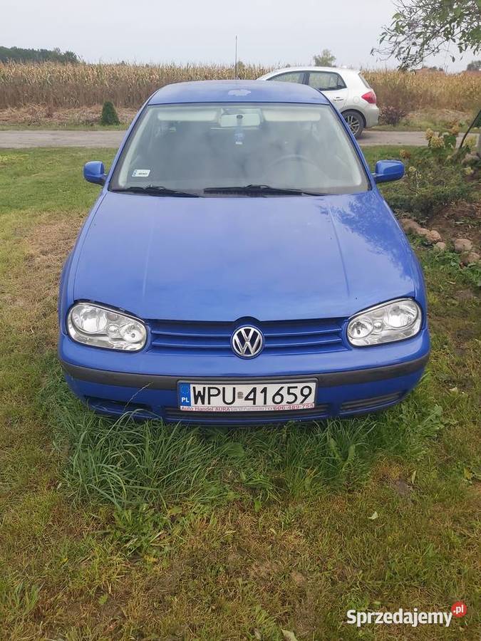 sprzedam golfa 4 w stanie osoby starszej 75KM Płocochowo