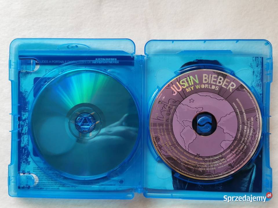 Justin Bieber Never Say Never Bluray DVD En 2011 Wytrzyszczki