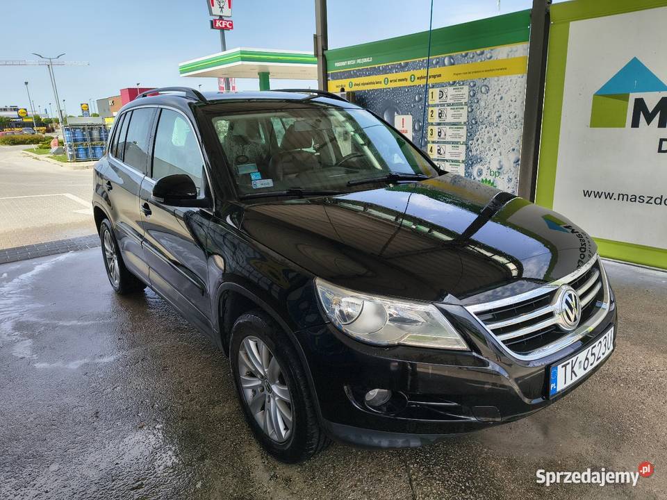 Volkswagen Tiguan 14 benzyna 4x4 skóra brąz aluminiowe felgi Kielce