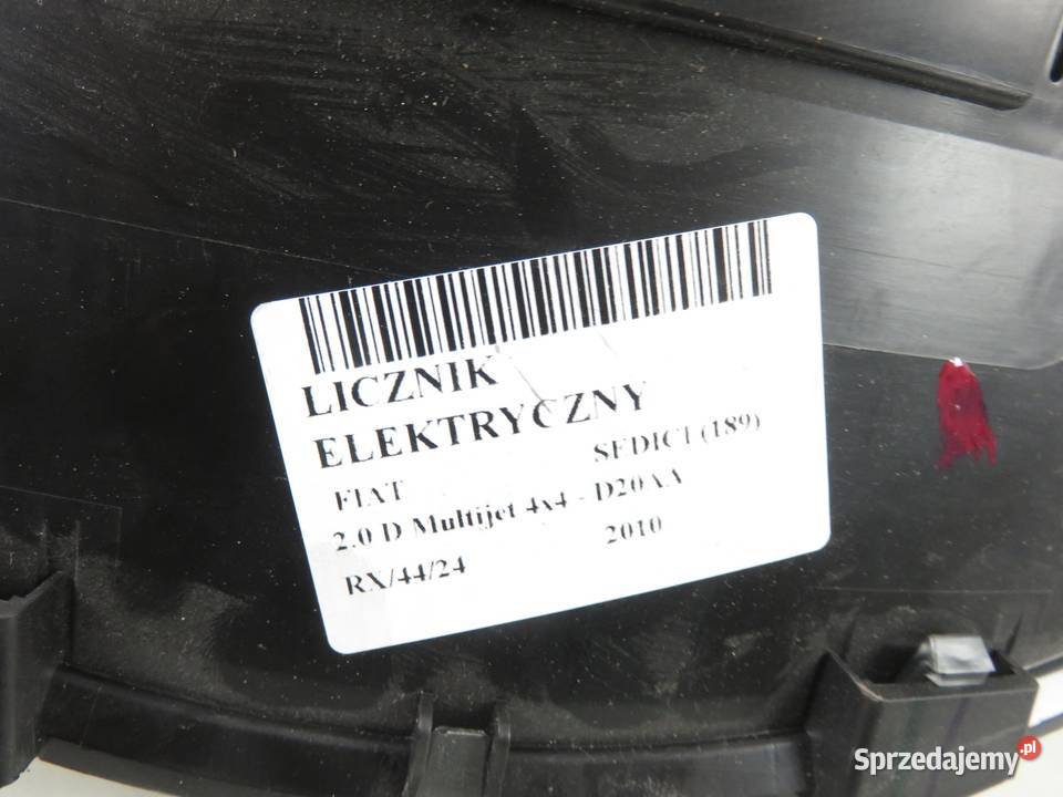 LICZNIK FIAT SEDICI 20 D 3411055L50 A2C53345700 sprzedam