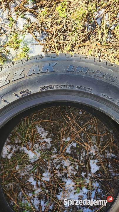 Opony Bridgestone 255 55 18 śląskie Gliwice