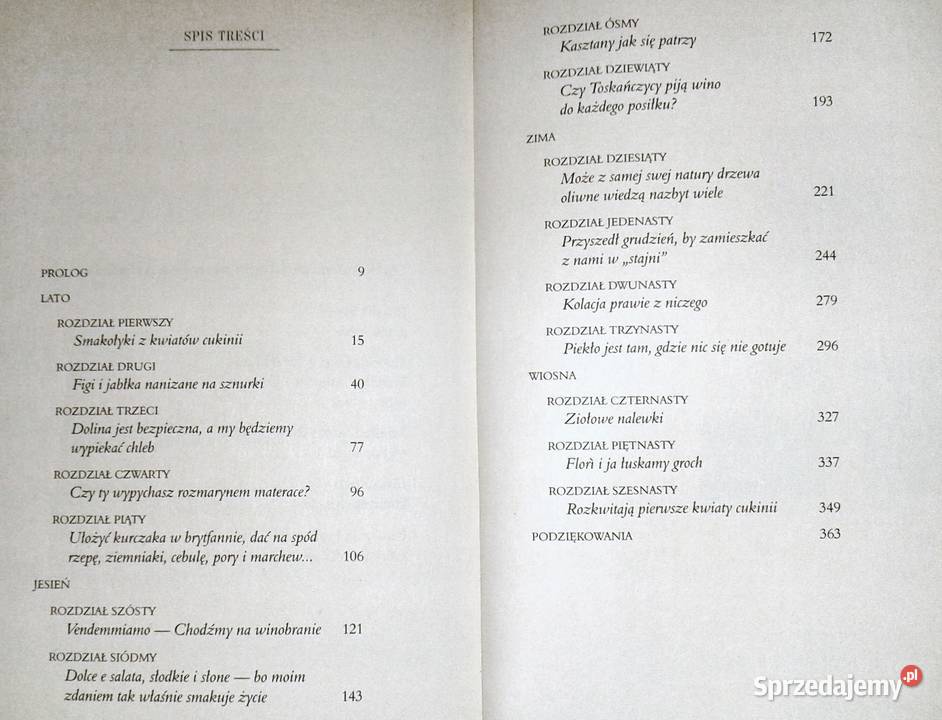 Tysiąc dni w Toskanii Marlena de Blasi Pozostałe Chełm