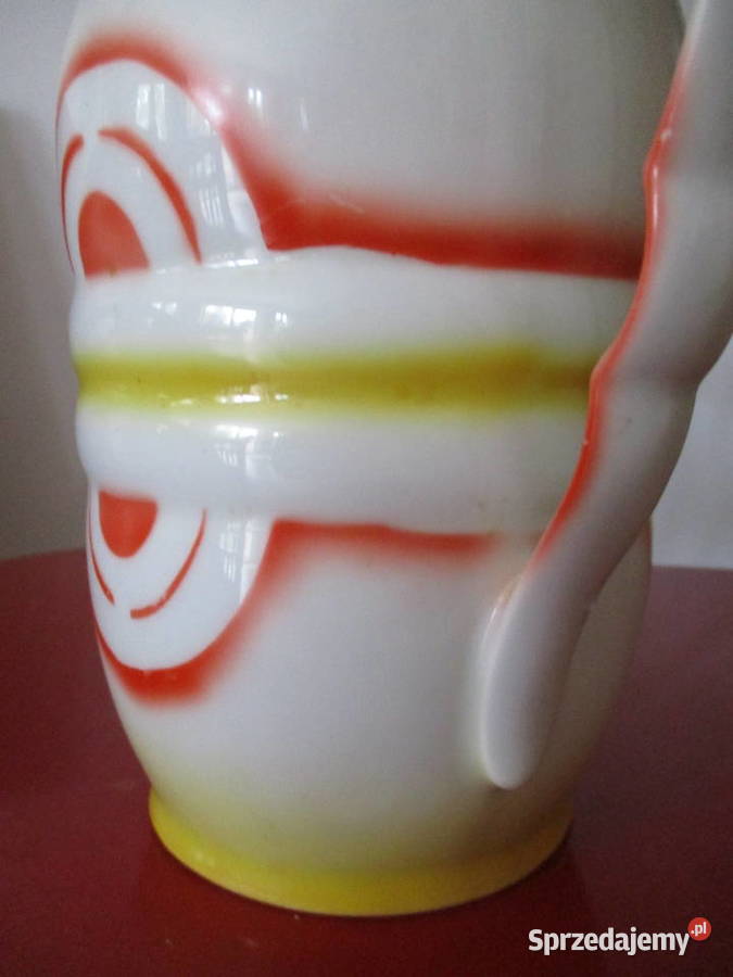 Art Deco Dzban Dzbanek Oscar Schaller lata 30 Nieporęt