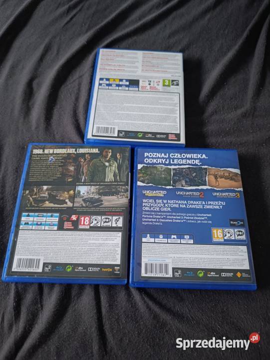 Sprzedam 3 gry na PlayStation 4 Radostowice