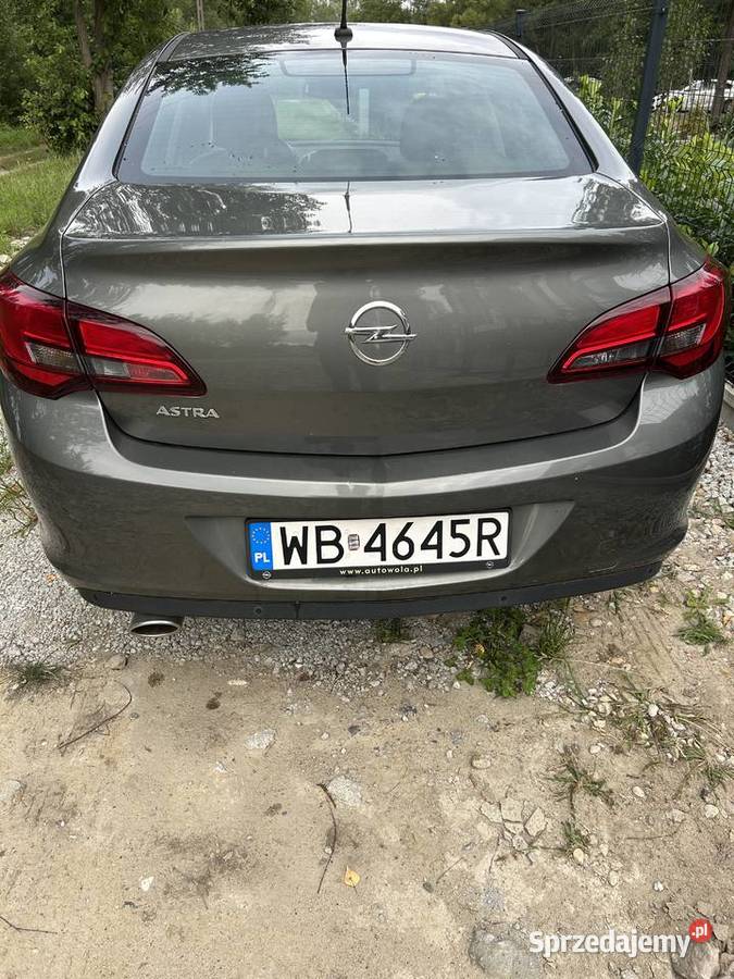Opel Astra J 14T LPG fabryczne 2018 1 właściciel mazowieckie Ustanów