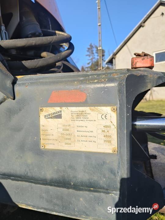 Wozidło budowlane bergmann 2040r Rok produkcji 2008 Jasło sprzedam