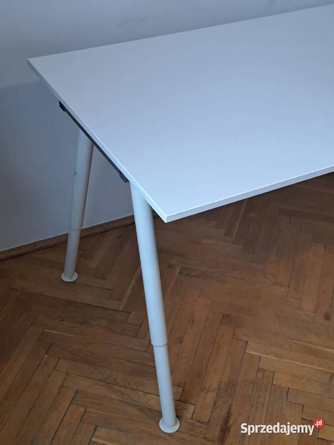 Biurko biały 160x80 Ikea mazowieckie Pruszków