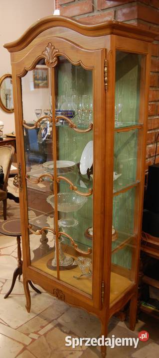 Witryna serwantka ludwikowska oszklona Meble Lublin
