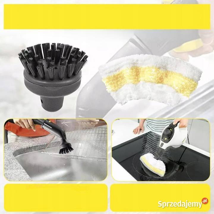 CleanJet ProSet 14w1 Zestaw do Mopów Parowych Do Ludźmierz