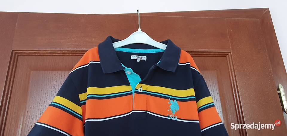 Koszulka w paski US Polo Assn 1415 lat rozmiar małopolskie