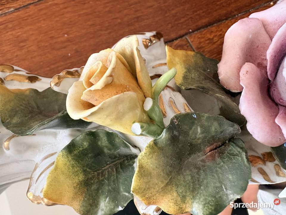 Przepiękne ceramiczne lustro Lustra mazowieckie Wołomin