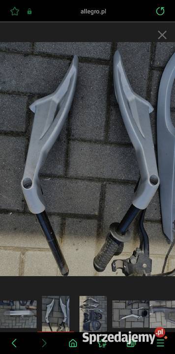 BMW K 1600 tłumik kolektor stopka wydech stelaż Nowy Tomyśl