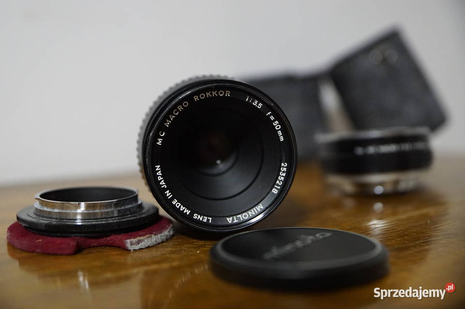 MINOLTA MC Rokkor Macro 50 mm f 35 Bielsko-Biała