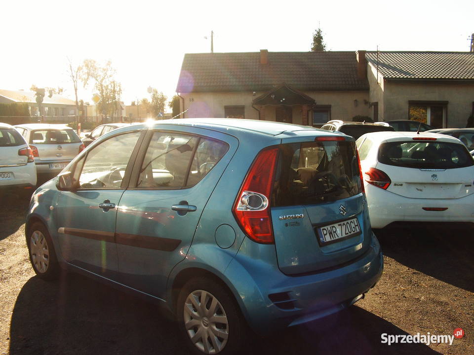 Suzuki Splash 12 Etylina 2013 r welurowa tapicerka Września