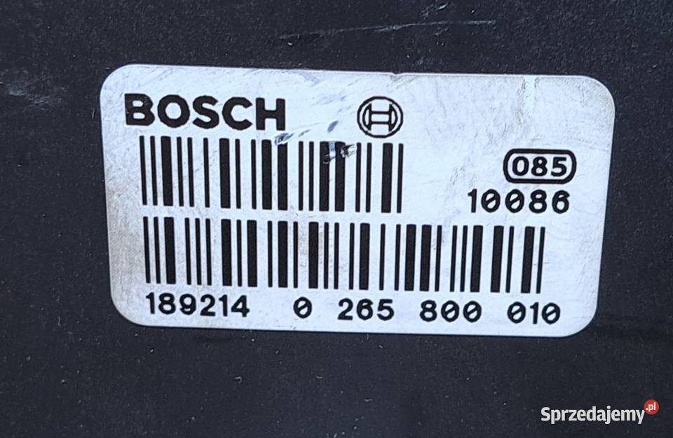 POMPA ABS PORSCHE BOXSTER 986 911 0265800010 Mielęcin