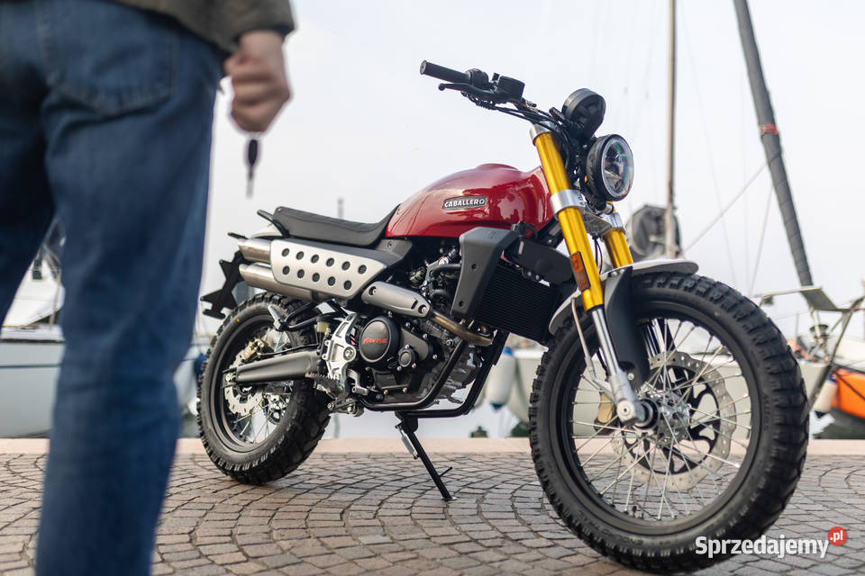Fantic Caballero 125 Scrambler MY26 czerwony Szczecin