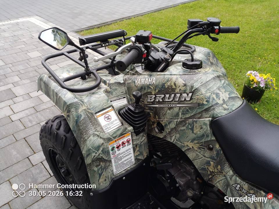 Yamaha Grizzly Bruin 350 4x4 nowaOKAZJA podkarpackie Brzozów sprzedam