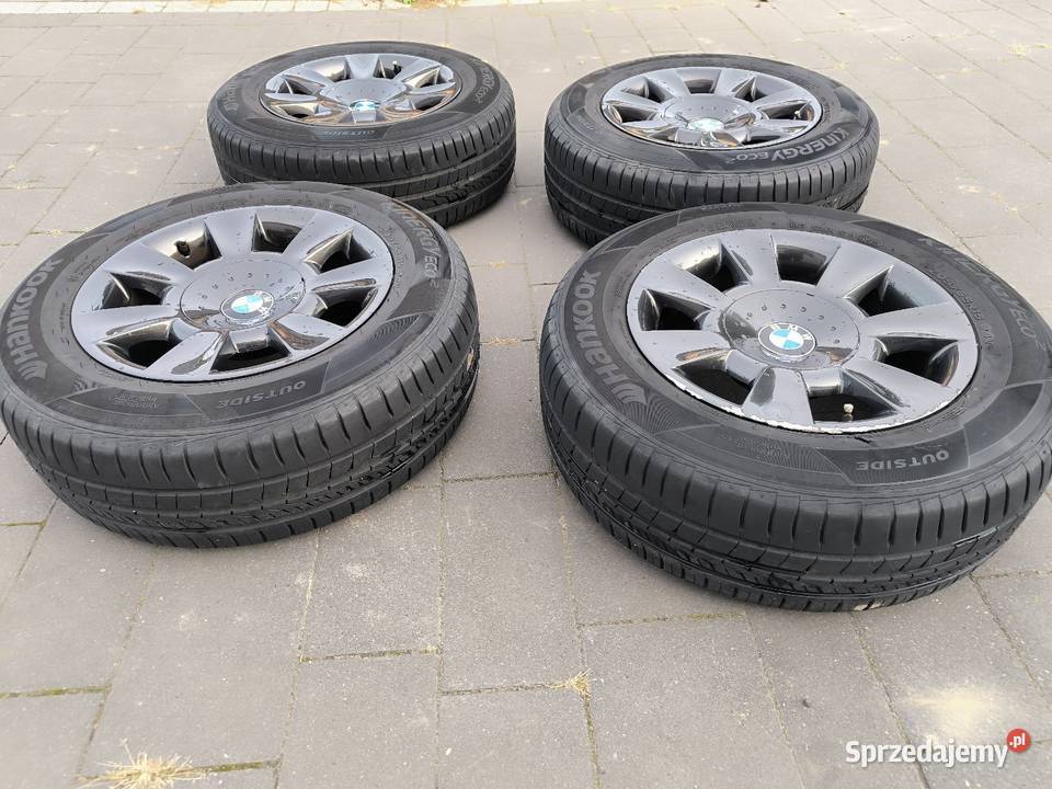 Koła do BMW e39 5x120 z oponami letnimi Ruda Wołoska