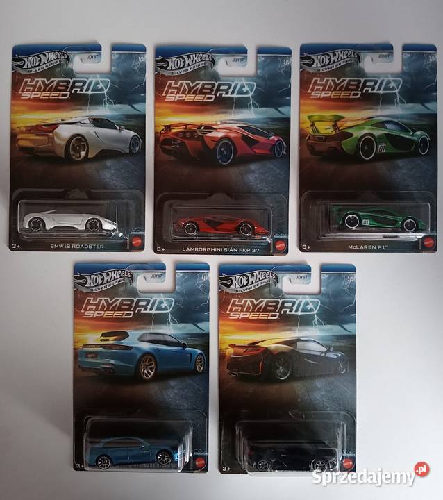 Hot Wheels Set Hybrid Speed Silver Series stan Jaworzno