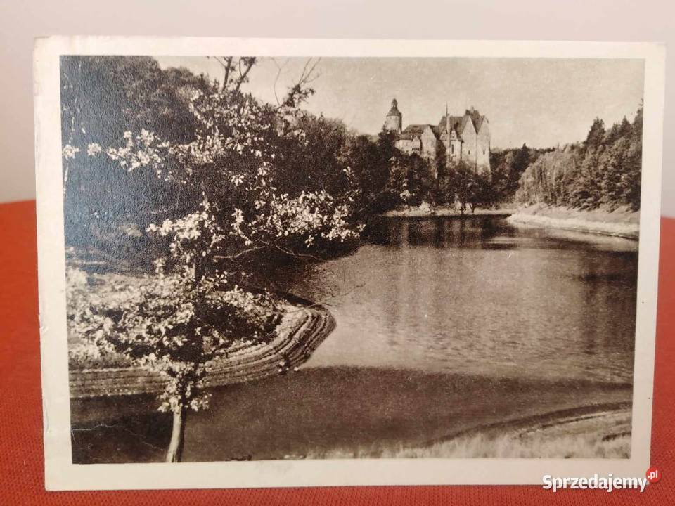 Zamek Czocha Pocztówka z 1965 roku