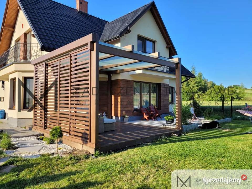 Altany ogrodowe Nowoczesne pergole Zadaszenie Wieliczka sprzedam