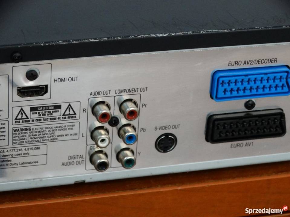 Magnetowid z HDMi USB DVDrec sprawnyWYSYŁKA Jasło