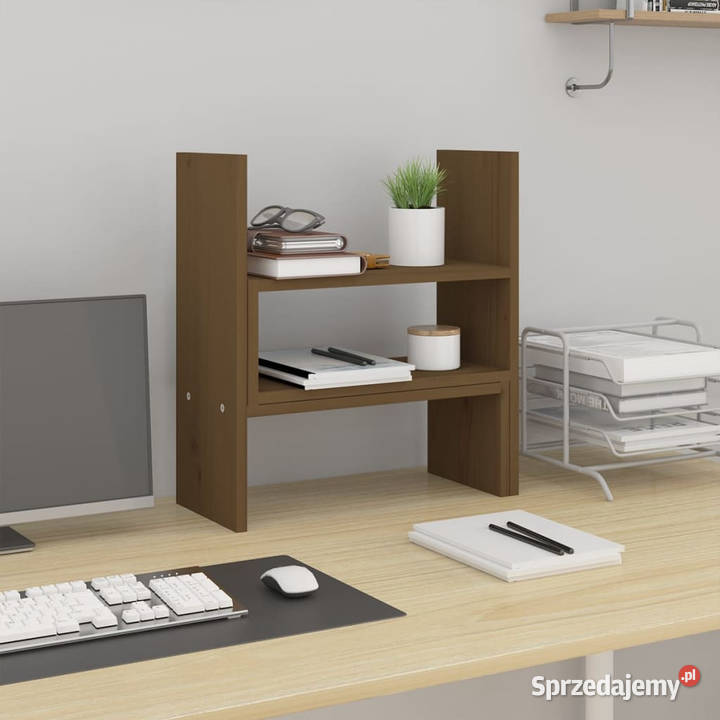 Podstawka na monitor miodowy brąz 3972x17x43