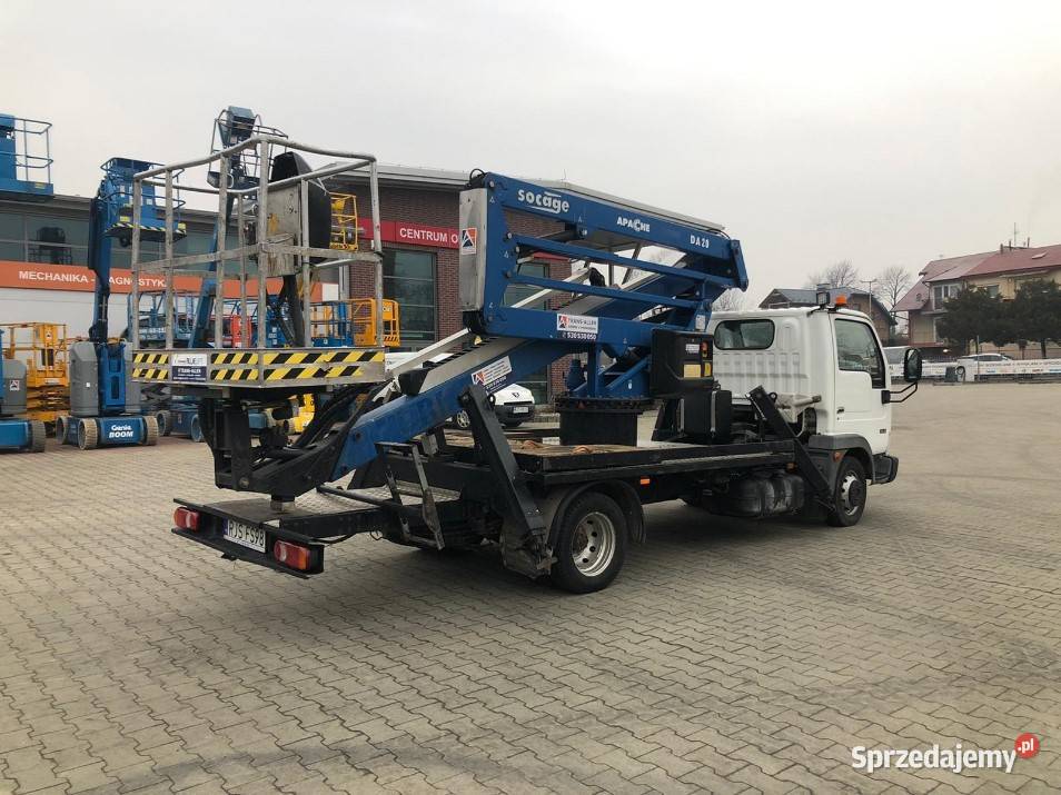 Sprzedam Podnośnik koszowy 20m Nissan Cabstar Jasło