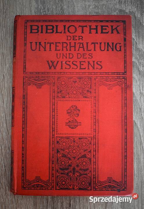 Biblioteka Rozrywki i Wiedzy książka z roku 1908 kujawsko-pomorskie Chełmno