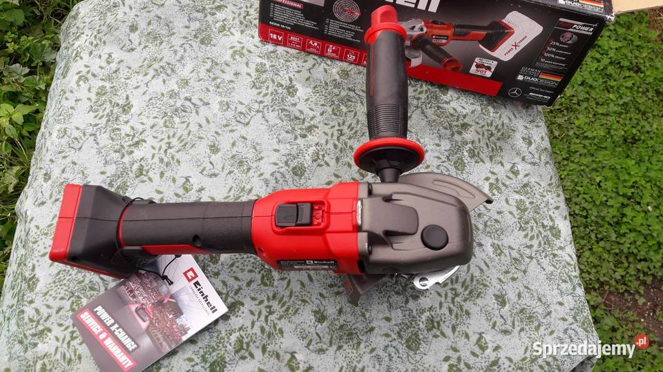 Szlifierka kątowa Einhell AXXIO 18125 sprzedam