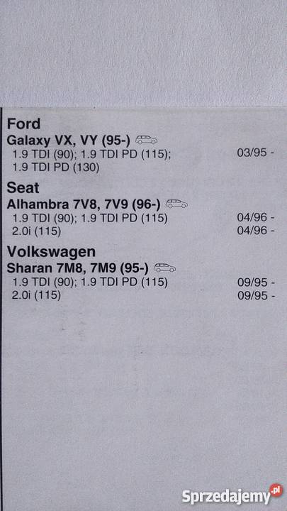 Klocki hamulcowe FORD WV SEAT Ciechanów