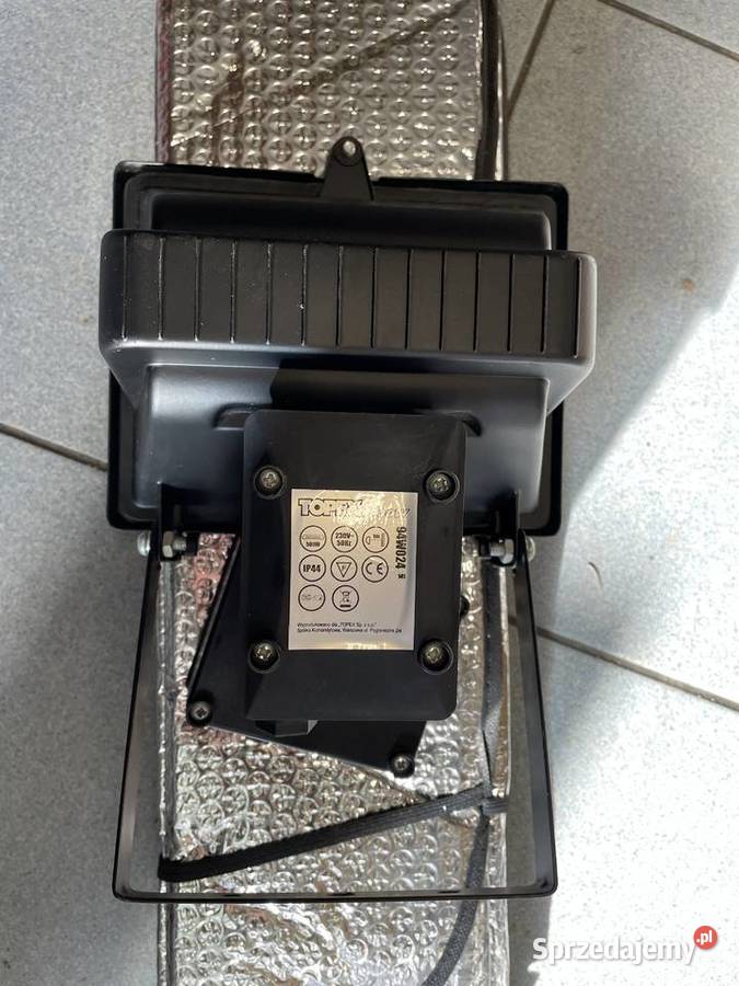 Reflektor halogenowy z sensorem 500W Topex