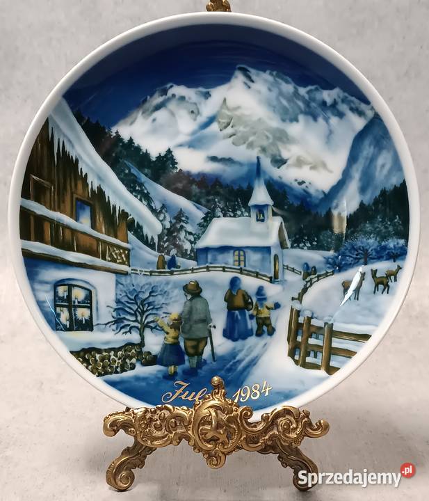 Royal TETTAU 1794 Talerz Kolekcjonerski Julen Dobrzany sprzedam