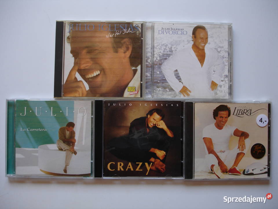 JULIO IGLESIAS płyty CD Zielona Góra sprzedam