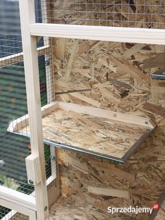 Klatka drewniana gryzoni szynszyla koszatniczki śląskie Myszków