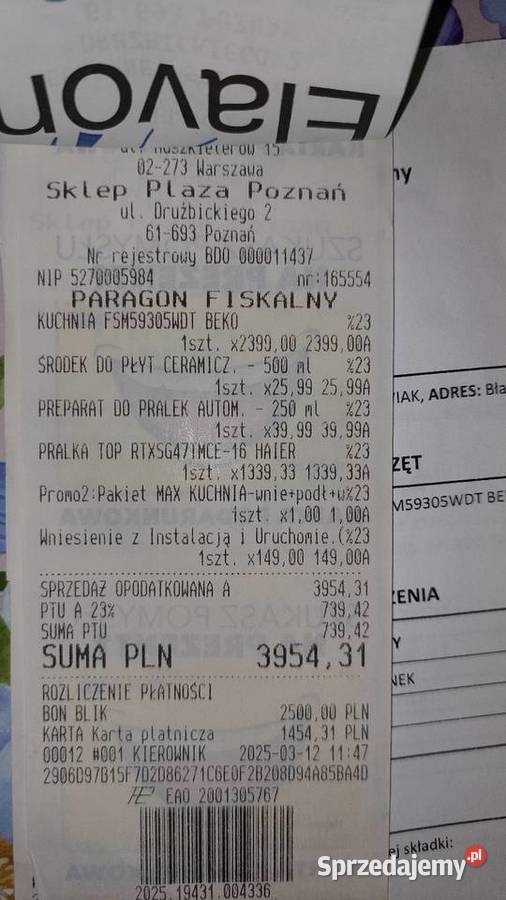 Pralka Haier 7 Poznań sprzedam