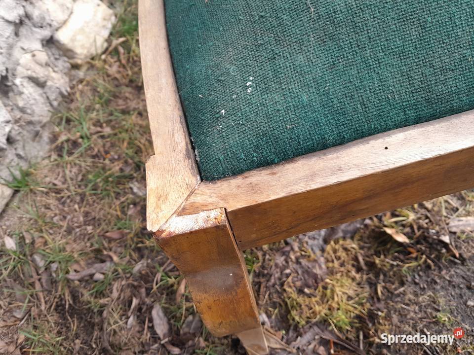Stare krzesło fornir zabytek retro vintage do Meble Antyki, Sztuka, Kolekcje Dąbrowa Górnicza