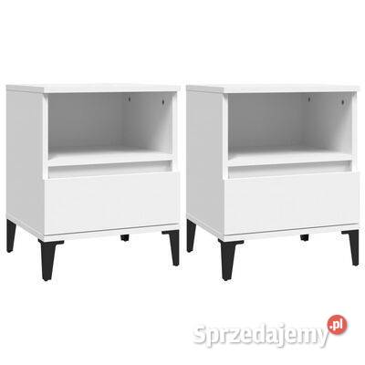 vidaXL Szafki nocne 2 biały 40 x 35 x 50 Warszawa sprzedam