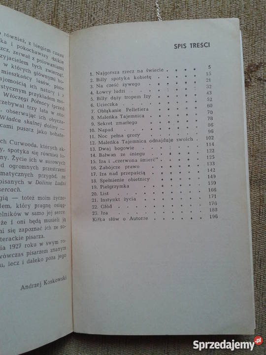 NAJDZIKSZE SERCE James Oliver CURWOOD Parczew sprzedam