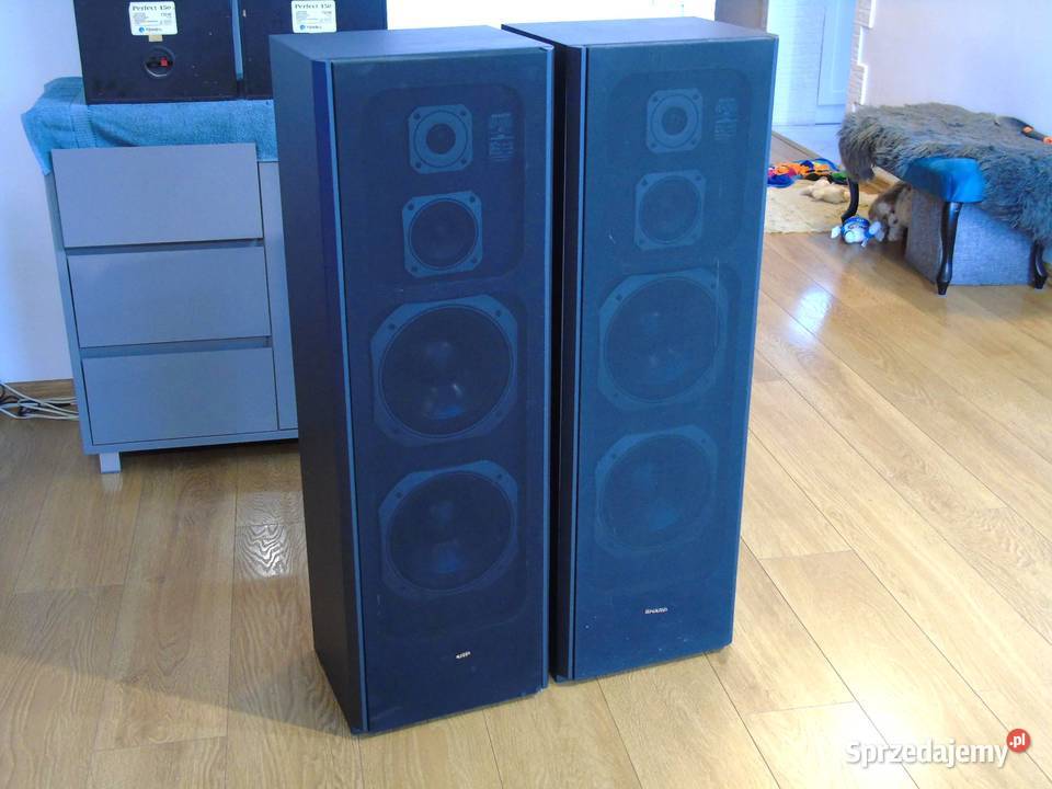 Kolumny stereo SHARP CP7700 śliczne i mocne 2 x