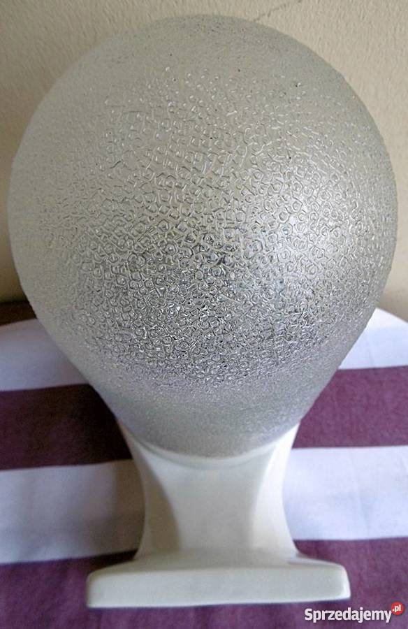 Lampa porcelanowa na ścianę szklany klosz E 27 wielkopolskie