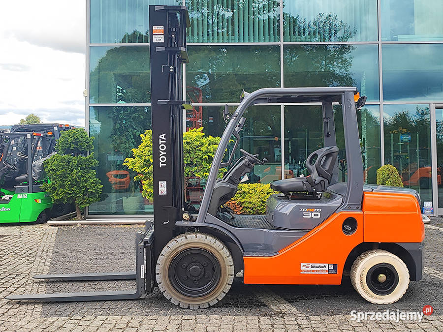 Wózek widłowy Toyota 028FDF30 duplex 45 m diesel Kęty