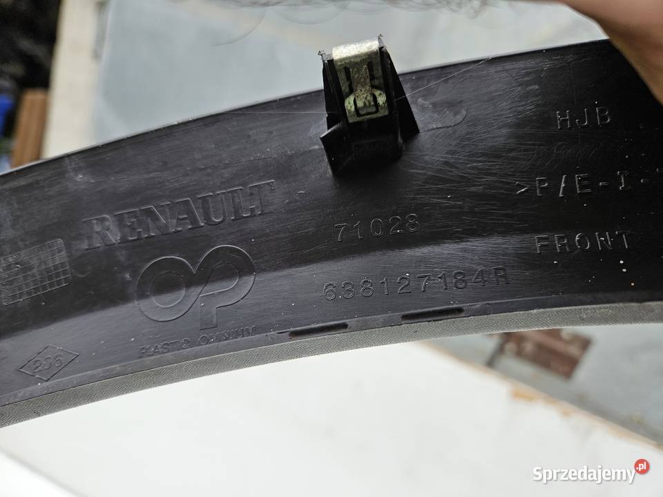 RENAULT CAPTUR II LISTWA BŁOTNIKA PRAWY PRZÓD osobowe Międzychód sprzedam