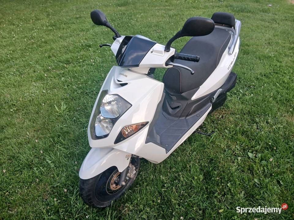 Skuter Daelim Otello 125 Wtrysk FI 2012R Biały Bolesławiec sprzedam